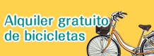 Alquiler gratuito de bicicletas (disponibilidad 5 bicicletas)